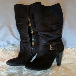 Black Heels Boots